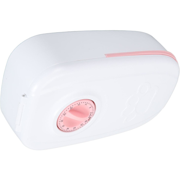 Automatisk kattefoderautomat med timer, aftagelig intelligent automatisk kattefoderautomat til enkelt måltid til katte (Pink) pink