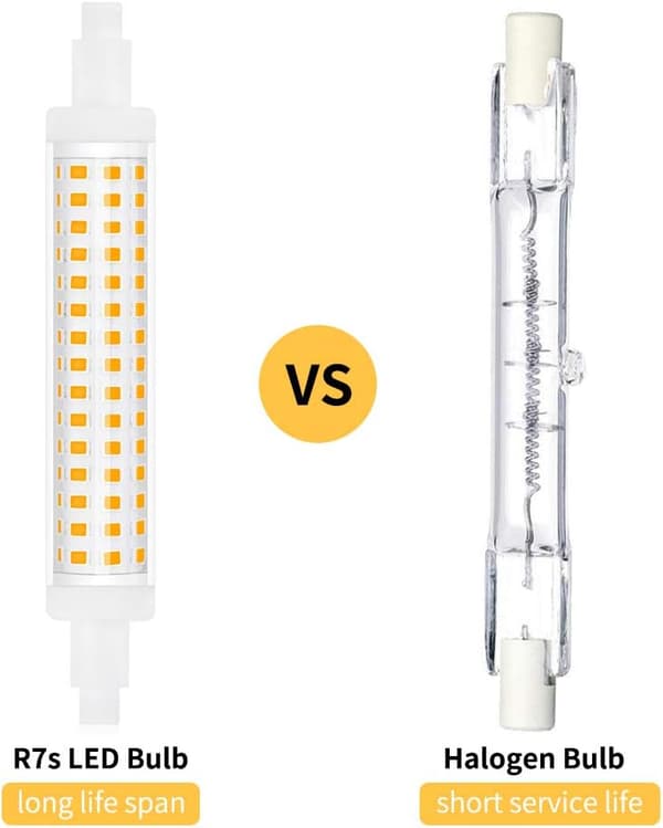 118 mm 10 W LED reflektorstangpære ikke-dimbar