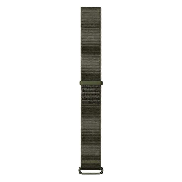 Borrelåsbånd i nylon for Garmin CIRQA Smart Band Army Green
