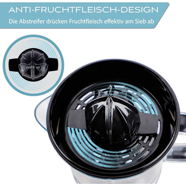 Elektrisk citronpresser med højt juiceudbytte - juicer, appelsin