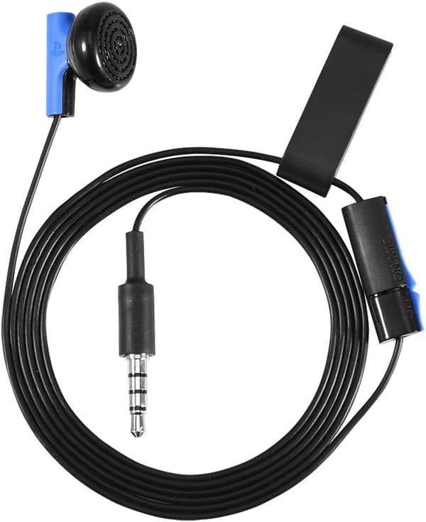 Hovedtelefoner til PS4, 3,5 mm Mono Gaming Headset med Mikrofon til Sony Playstation 4 til PS4 Controller