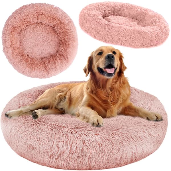 Fluffy hundeseng katteseng blød pude sofa seng 80cm 1330