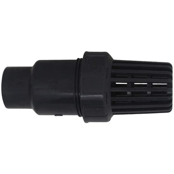 Fotventil backventil med sugkula 25 32 40 mm backventil sil poolpump pvc backventil (innerdiameter 40mm)(FQ)