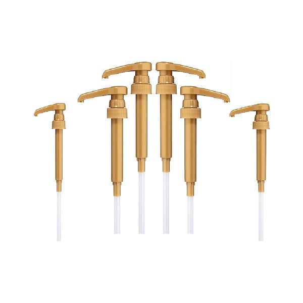 6st Kaffesirapspump Dispenser Sirapspump för Kaffesirapsflaska Kaffesirapspump Dispenser