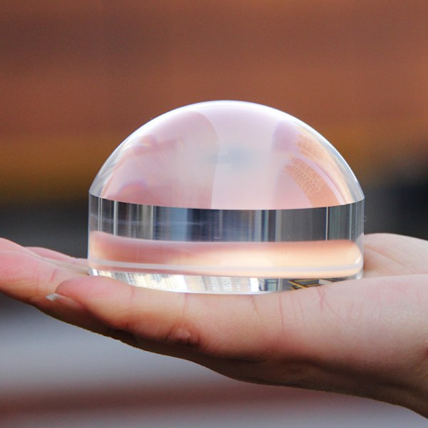 (1 stk) 6X Dome/Lupp med taske Bordforstørrelsesglas