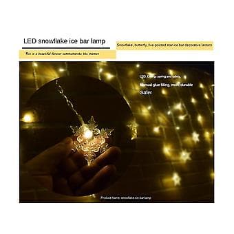 96 LED Lys Kæde Rotte Til Nytår Derhjemme