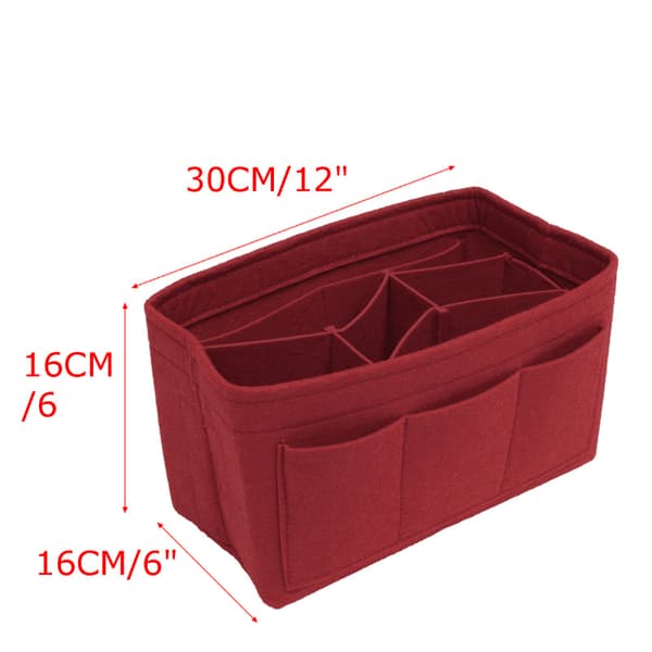 Ropch taskeorganizer til kvinder, filt taskeorganizer{F3}