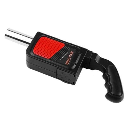 Bærbar grill håndholdt elektrisk vifte luftblåser BBQ - Peisluft Black black