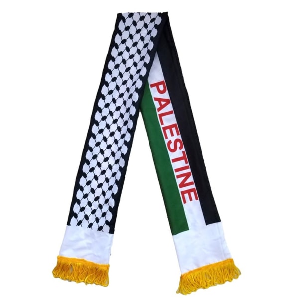 Palestina Flagg Scarf Palestina Nasjonal Flagg Halsduk 6 6 6 6