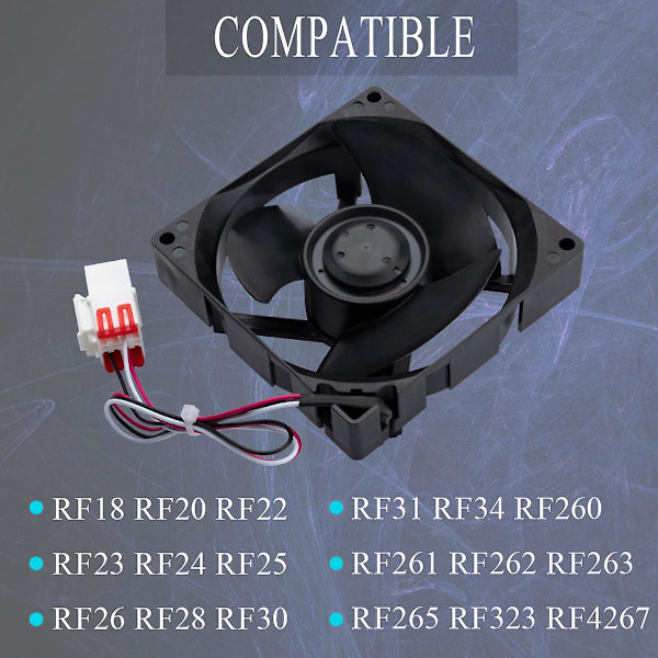 Uusi jäähdytyspuhaltimen moottori U92C12MS1B3-52 malleihin RF18 20 22 31 34 jääkaappi pakastin jäähdytyspuhallin 12V 0.16A DA81-06013A hg