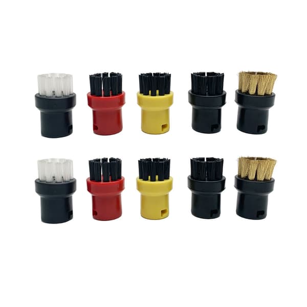 Passer for Karcher dampmoppsett nylon kobberbørste Karcher 6 cloth 8 sets (black label)
