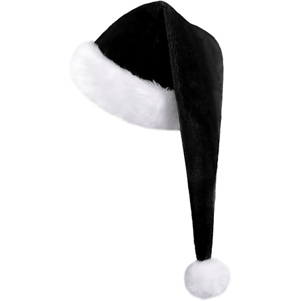 Lång julhatt, vuxen tomtehatt för kvinnor män, tomtehatt, Vuxen