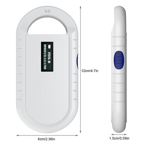 Universal Pet Chip Læser RFID Læser Håndholdt Pet Chip Scanner