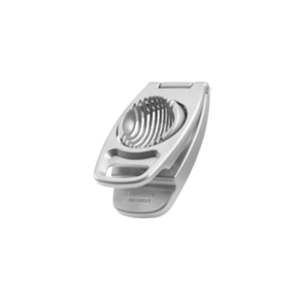 Westmark Eggdeler for Runde eller Ovale Skiver, Individuelt Spente Skjæreblader i Rustfritt Stål, Aluminium/Rustfritt Stål, Duplex, Grå, 10202260