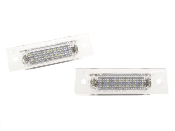 Porsche 911 964 968 993 996 LED nummerpladelys 2-delt sæt_MGF{F3}