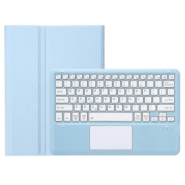 Bluetooth-tastatur kompatibel med Galaxy Tab S10 FE+-Perfekt isblå-max Ice Blue