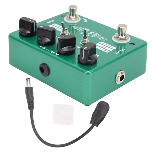 Overdrive Pedal Elgitarr Klassisk Effekt Delar Musikinstrument Tillbehör