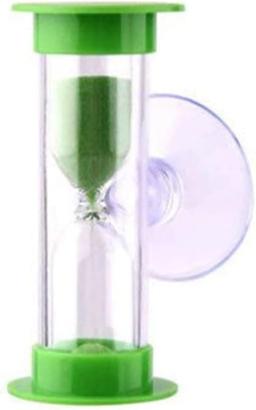 Minut Dusch Timer Sand Timer Sugpropp Badrum Nedräkning Timglas Inga Batterier Behövs Rolig Badrumsaccessoar Green