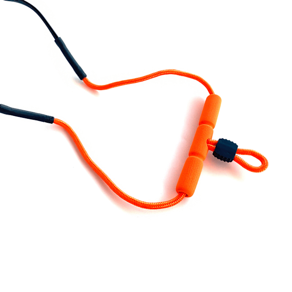 Justerbar Sportsbrille Sikkerhetsholder Flytende Stropp Brilleholder, Svart, 4-pakning