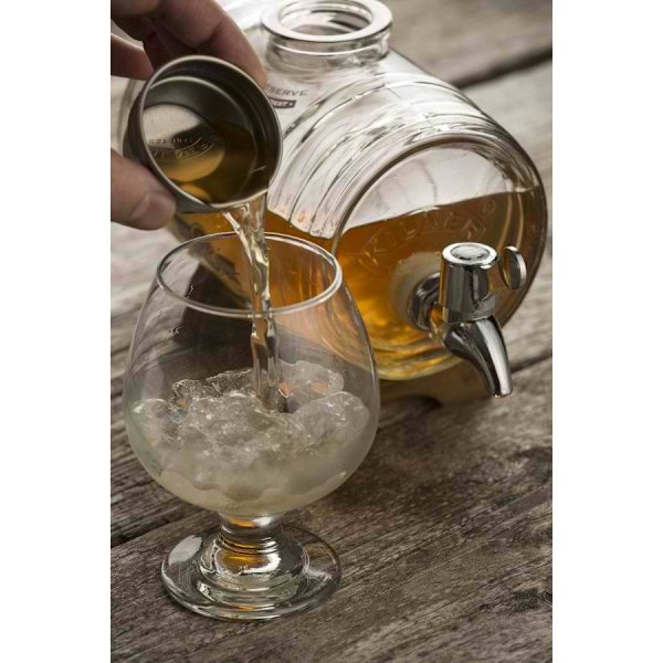 Glasfat horisontellt med tapp - Kilner® transparent