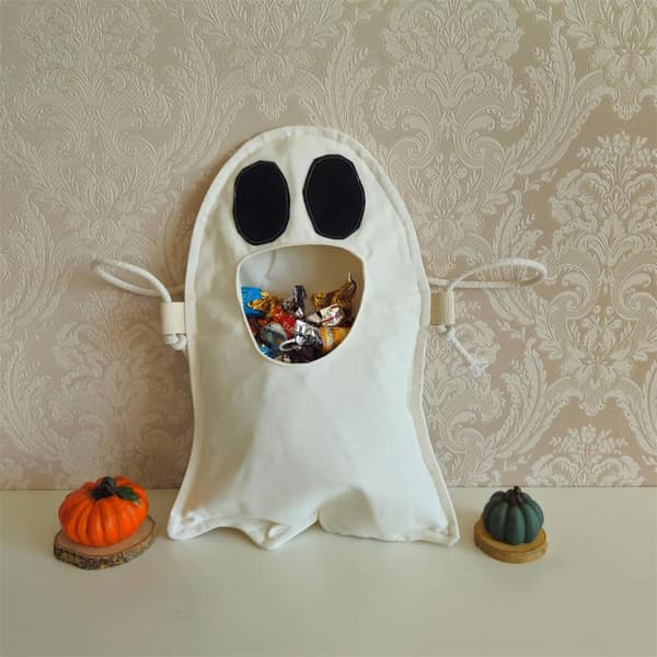 Halloween Spøkelsespose Children's candy storage bag 43*30CM