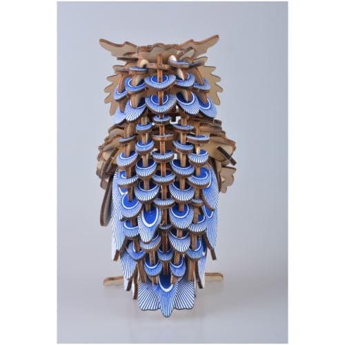 142 dele 3D puslespil - Ugle