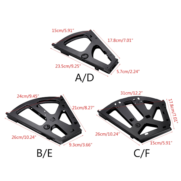 Flip Hylle Plassbesparende Skovisning Løsning Sparer Flip Sko Skap Tilbehør Multi-stil for Effektiv Organisering 0.4 B