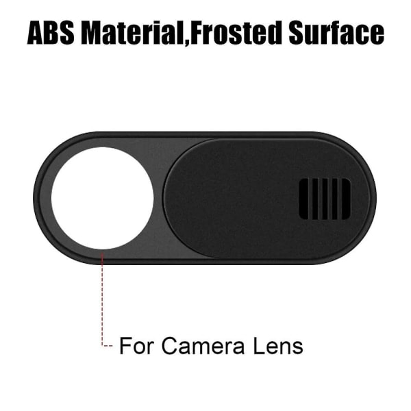 5 st för Model 3 Model Y Cover Skyddar Sekretess Integritetsskydd Webcam Slide Blocker För Tesla