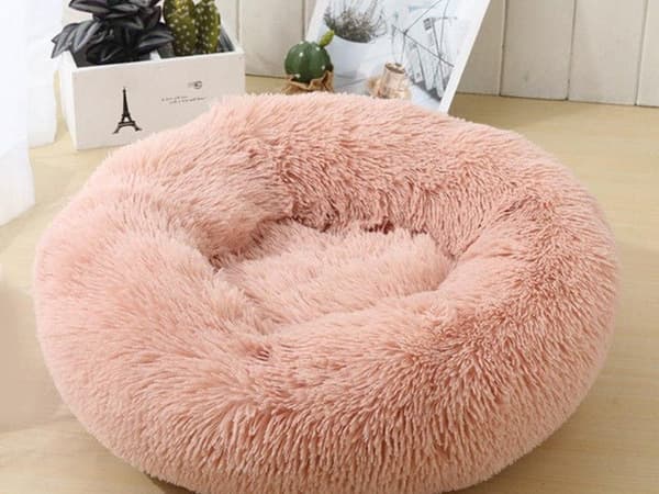Fluffy hundeseng katteseng myk pute soveseng 80cm 1330