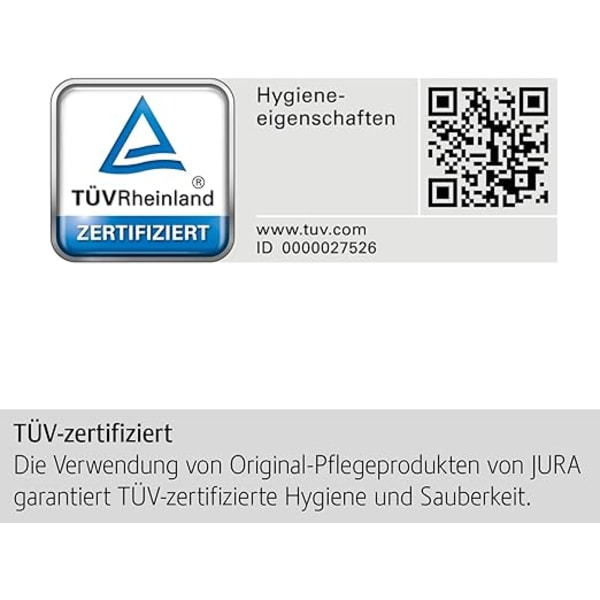 Jura 24233 Claris Smart+ filterpatronsæt med 3 stk., plastik, grå