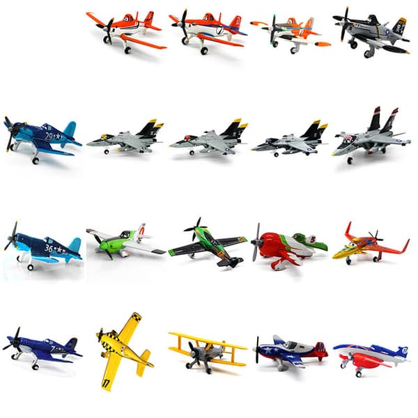 Disney Pixar Biler og Fly Lynet 1:55 Trykstøbt Model Legetøj Gave Løs B{F3}