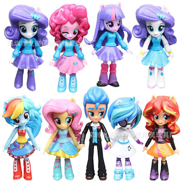 9 stk. Monster High Figur Legetøj Anime Dukke Model