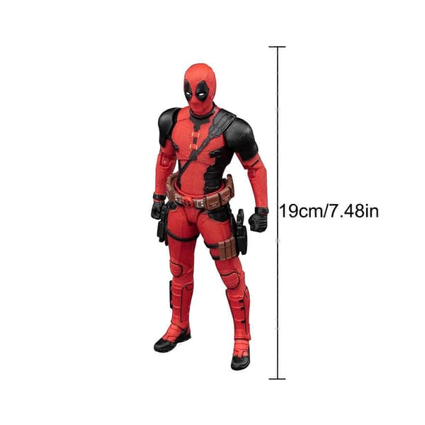 2024 Marvel Deadpool & Wolverine Actionfigurer av ZD Toys i Aske