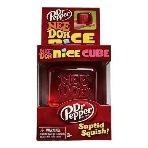 Ny trykaflastningsklemme Schyling Needoh Nice Cube Sensorisk Fingerspidslegetøj (Cola) Cola