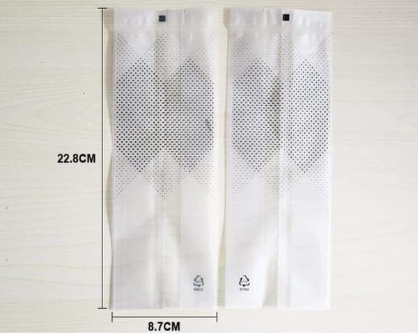 (400 st) 200 st transparenta plastpåsar/cellofanpåsar med 200