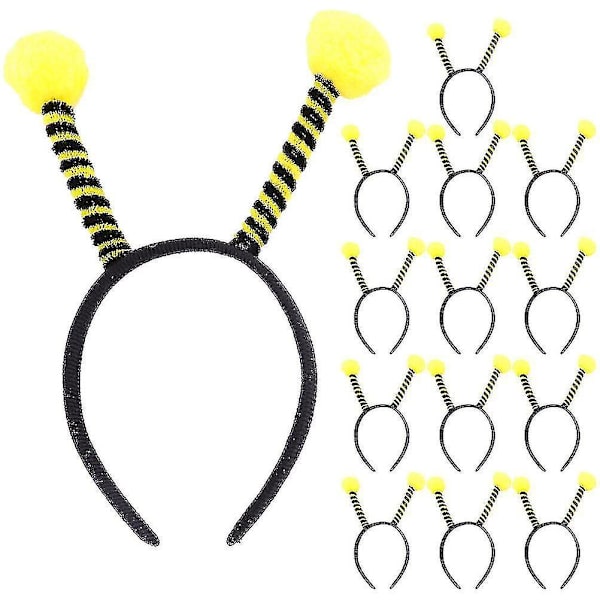 14 stk. bindi diadem med bi-antenner - festlig bindi diadem med bi-tilbehør - cdsx