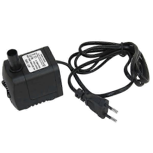 AC 220-240V 15W Dränkbar Pump Vattenpump Fontändammspump Akvarium EU-kontakt