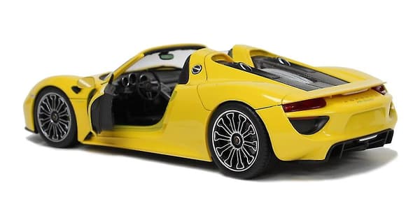 Porsche 918 Spyder 1:18 Die-cast modelbil
