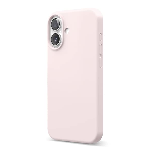 iPhone 16 silikondeksel Rvelon - Rosa Ljusrosa pink