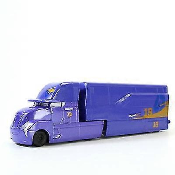 2 kpl Kilpa-auto 3 Musta Myrsky Jackson Konttiperävaunu Kuorma-auto Seos Kuorma-auto McQueen Mack Lelu Monivärivaihtoehtoja black