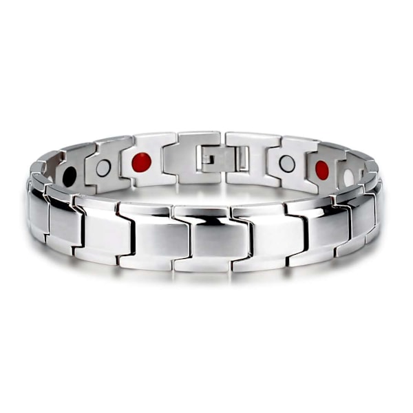 Avtakbart magnetmodul armbånd Europeisk og amerikansk herre- og dame magnetisk armbånd Silver and Gold