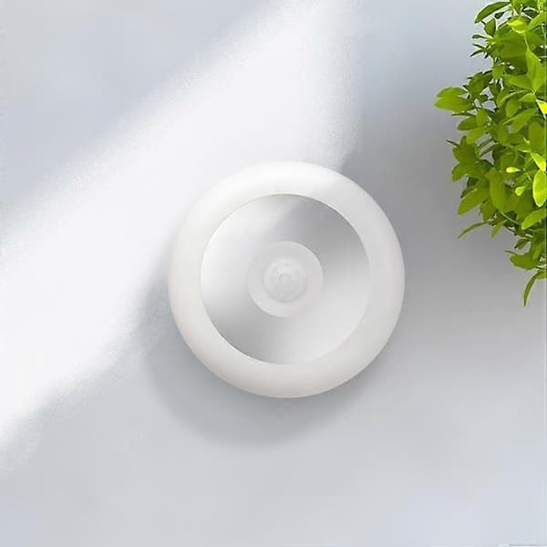 LED bevægelsessensorlys med skjult krog, klæbepuder og magnet