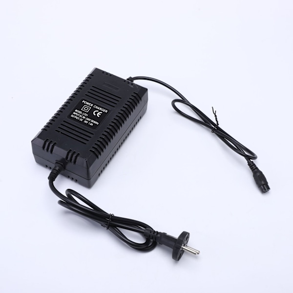 36V batterioplader med EU-stik, batterioplader med multipel beskyttelse til bly-syre batteri EU plug