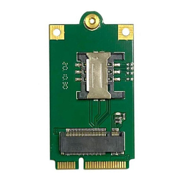 4g 5g M.2 till PCIe Adapter NGFF till Mini PCI-e Adapterkort med kortplats för L860-gl Dw5820e Dw5816e Em