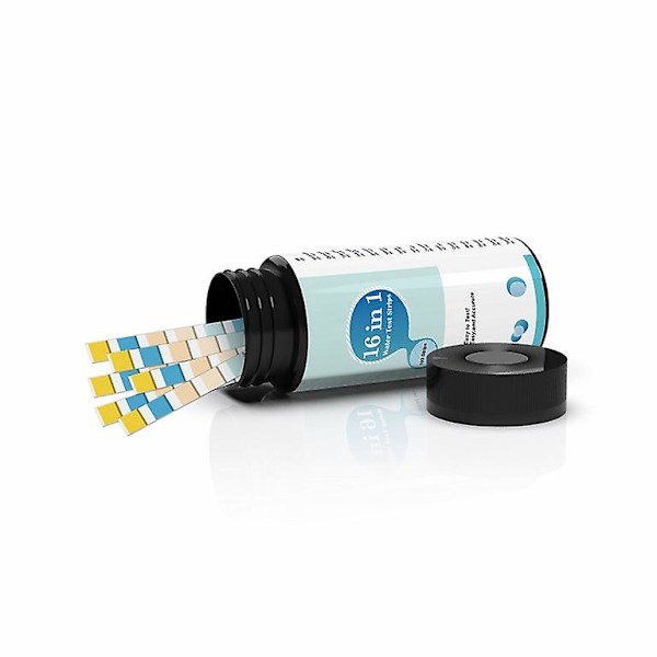 16 i 1 Vandtestkit til drikkevand 50 strips Brønd- og drikkevandstestkit Vandteststrips med hårdhed (FQ)