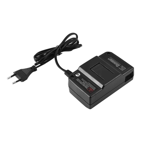 Ersättningsströmadapter AC-adapter Hög Effektivitet Säkerhetsskydd för Nintendo 64 N64 EU