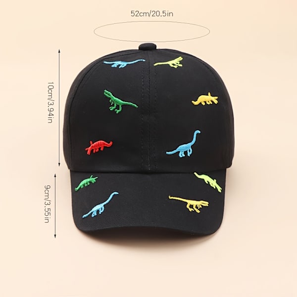 3D-broderad baseballkeps Blue 1-3Y