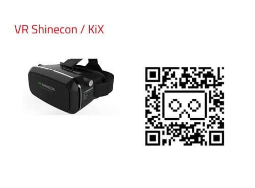 VR Headset til IPHONE X Smartphone Virtual Reality Bezel Spil