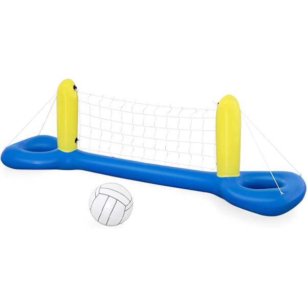 Oppusteligt volleyballsæt til poolspil