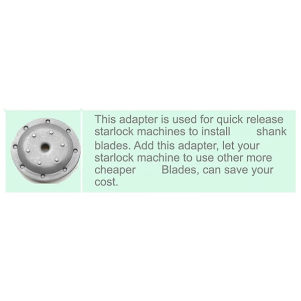 Multiverktøyadapter for Starlock-system Multimaster Power Tools Oscillerende sagbladadapter